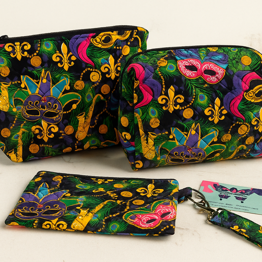 Mardi Gras Travel Set